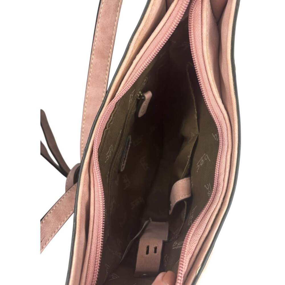 b.o.c. Born Concept Pink Faux Leather Crossbody Bag - Picture 6 of 8